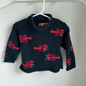 Boys Claver Roll Neck Sweater